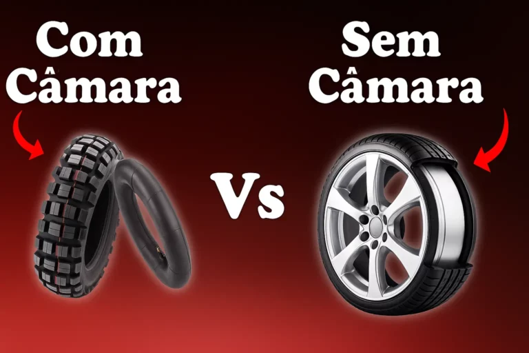 Pneu com câmara ou sem descubra qual é o melhor