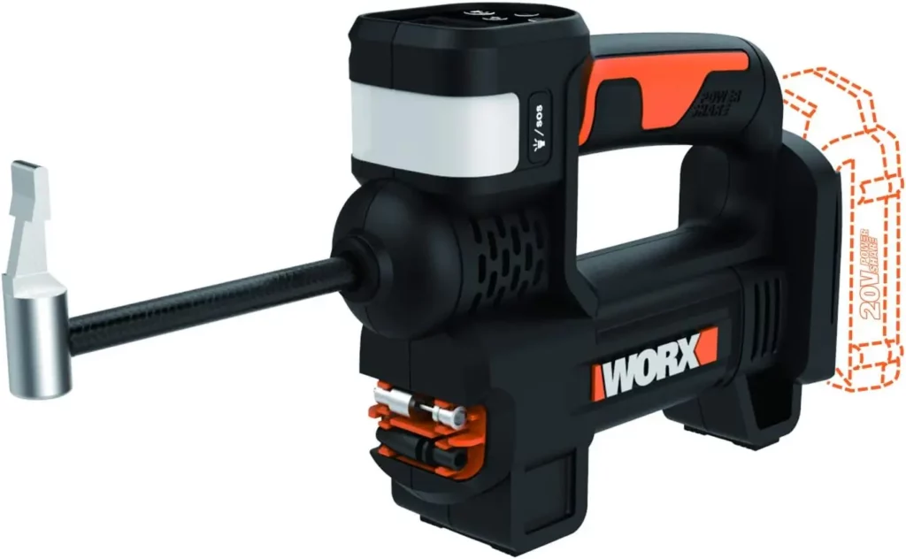 Worx Inflador portátil de bomba de ar