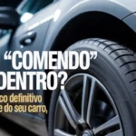Pneu comendo por dentro causas e solução