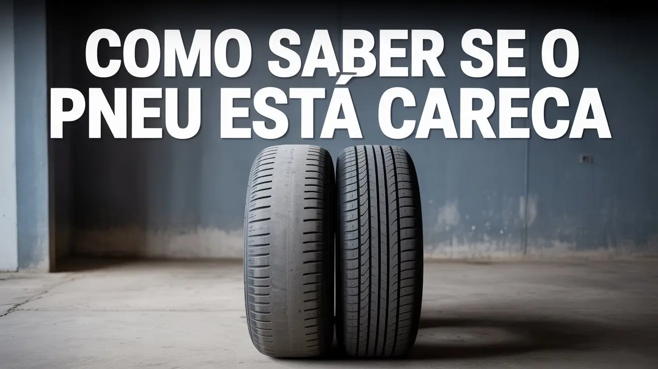 como saber se o pneu está careca