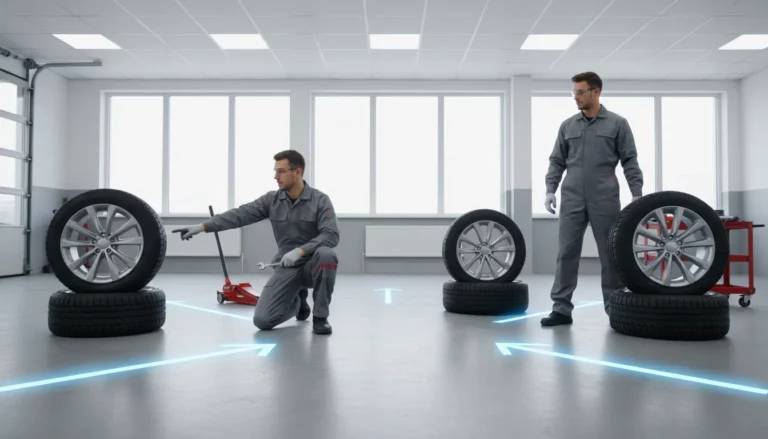 como fazer rodizio de pneu - Imagem de destaque: Como Fazer Rodízio de Pneu: O Guia Definitivo de Manutenção e Segurança (2025)