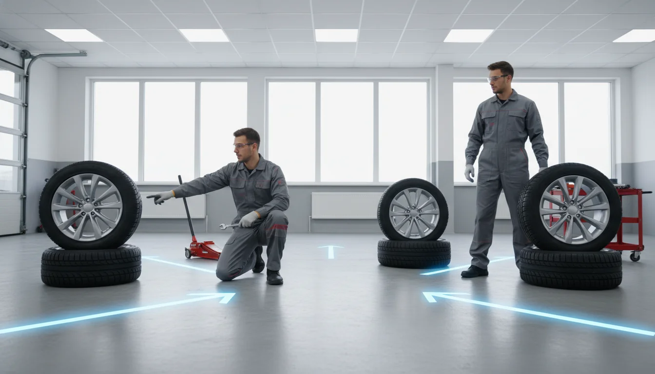 como fazer rodizio de pneu - Imagem de destaque: Como Fazer Rodízio de Pneu: O Guia Definitivo de Manutenção e Segurança (2025)