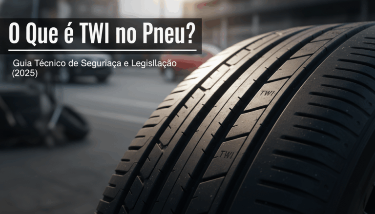o que é TWI no pneu - Imagem de destaque: O Que é TWI no Pneu? Guia Técnico de Segurança e Legislação (2025)