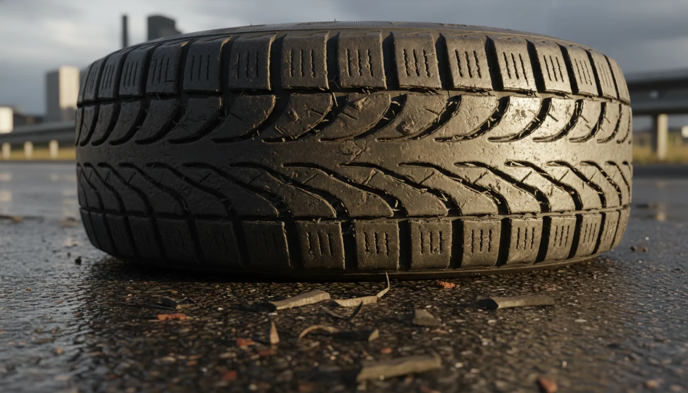 pneu frisado o que é e riscos - Imagem de destaque: Pneu frisado: o que é, riscos e por que você jamais deve usar