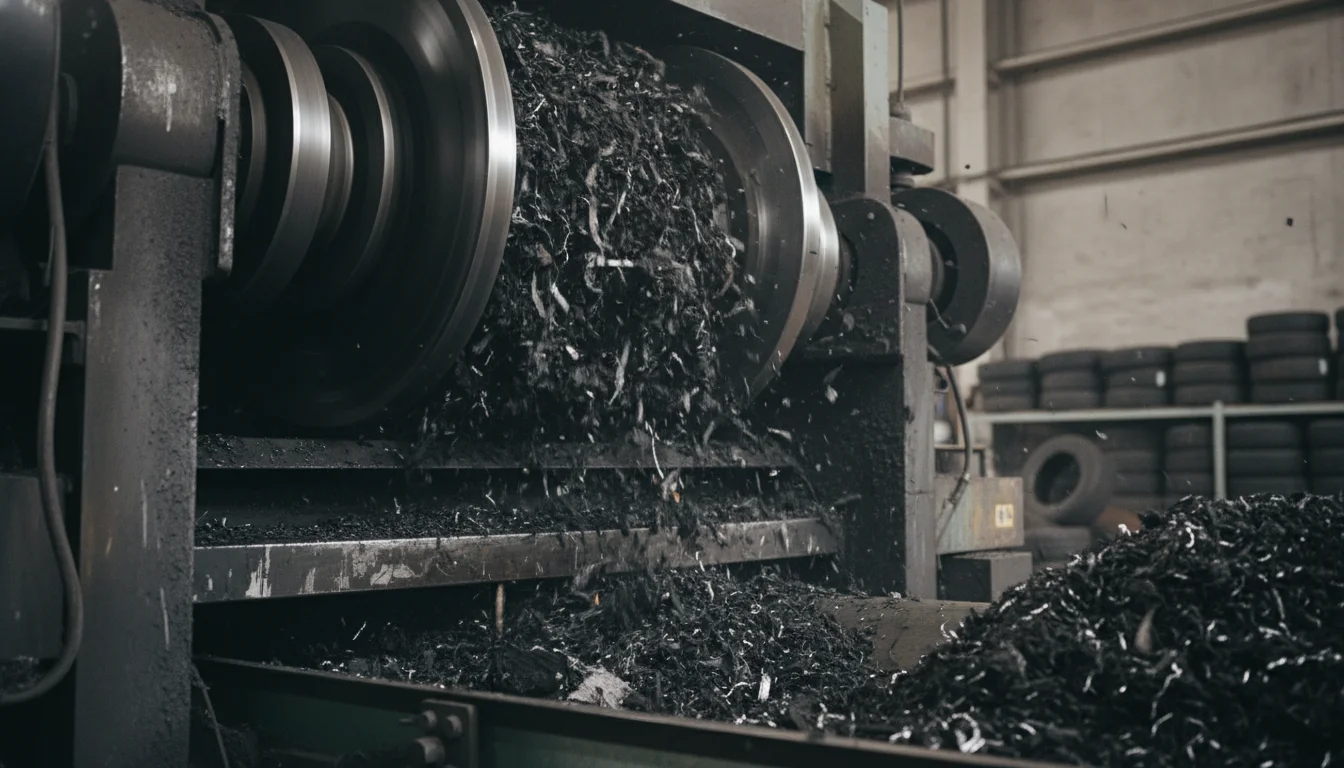 como o pneu é reciclado