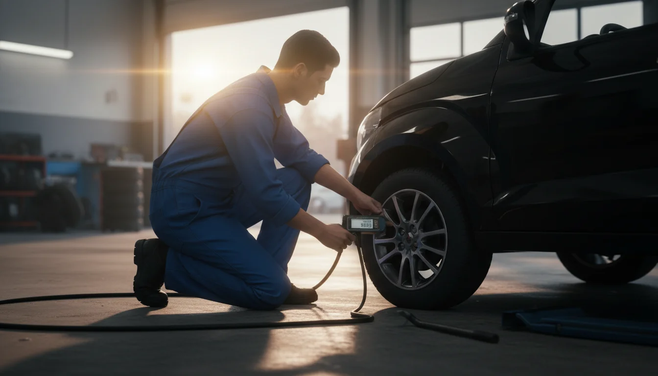 calibragem pneu fiat mobi aro 14 - Imagem de destaque: Calibragem pneu fiat mobi aro 14: o guia técnico e tabela oficial