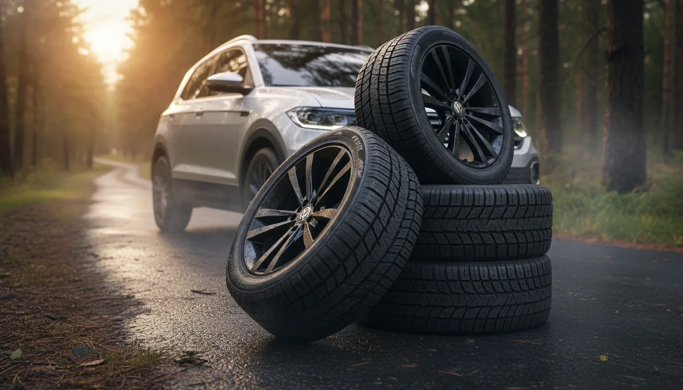 melhor pneu para T Cross - Imagem de destaque: Qual o melhor pneu para T Cross? Análise técnica e de desempenho