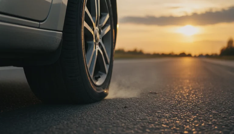 quanto tempo posso andar com pneu murcho - Imagem de destaque: Quanto tempo posso andar com pneu murcho: limites técnicos e riscos